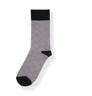 Men "Edo" gentle design formal socks