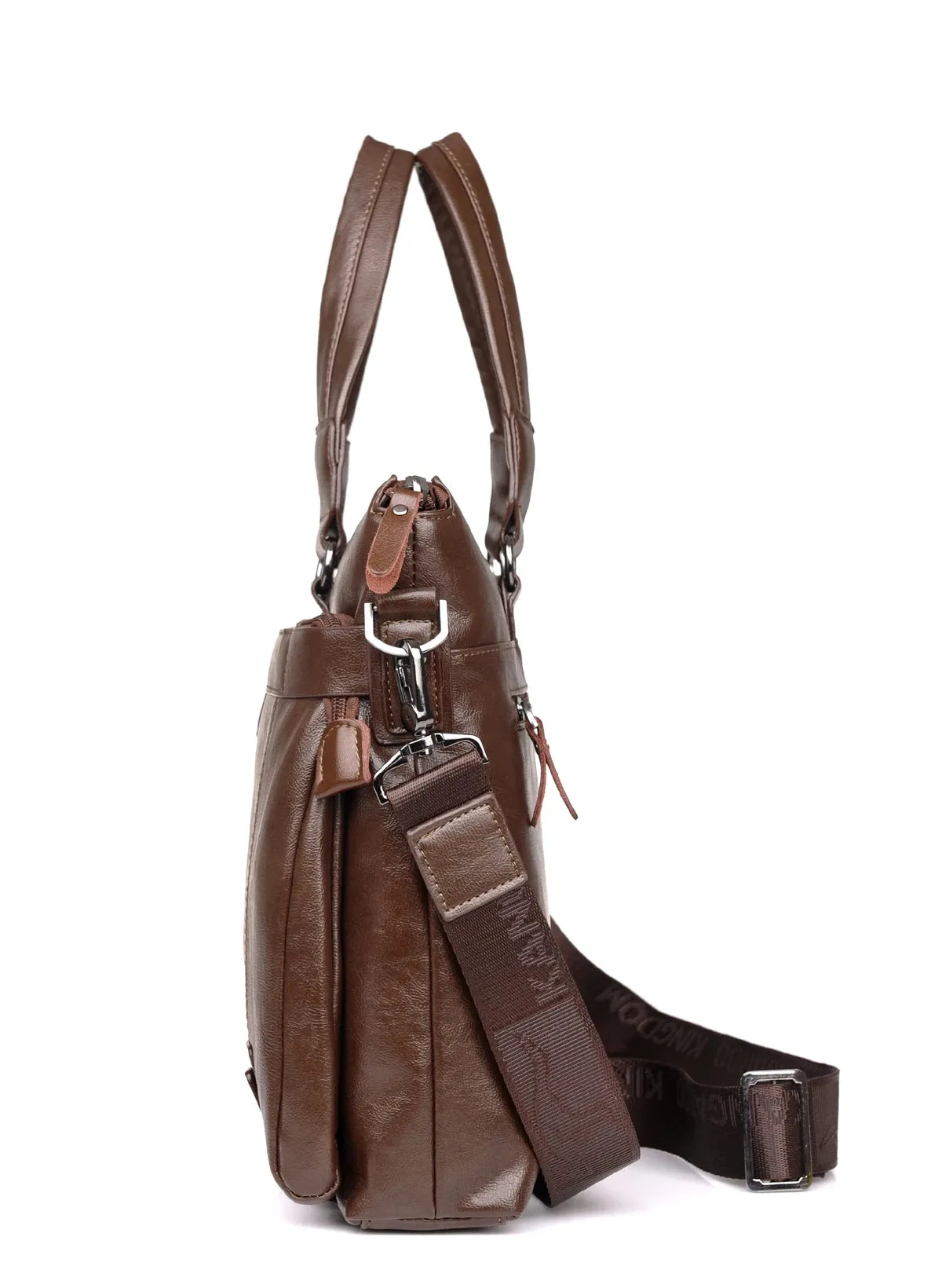 men's briefcase 15in computer bag male leather briefcase for men shoulder laptop bag office Casual sacoche a case for documents