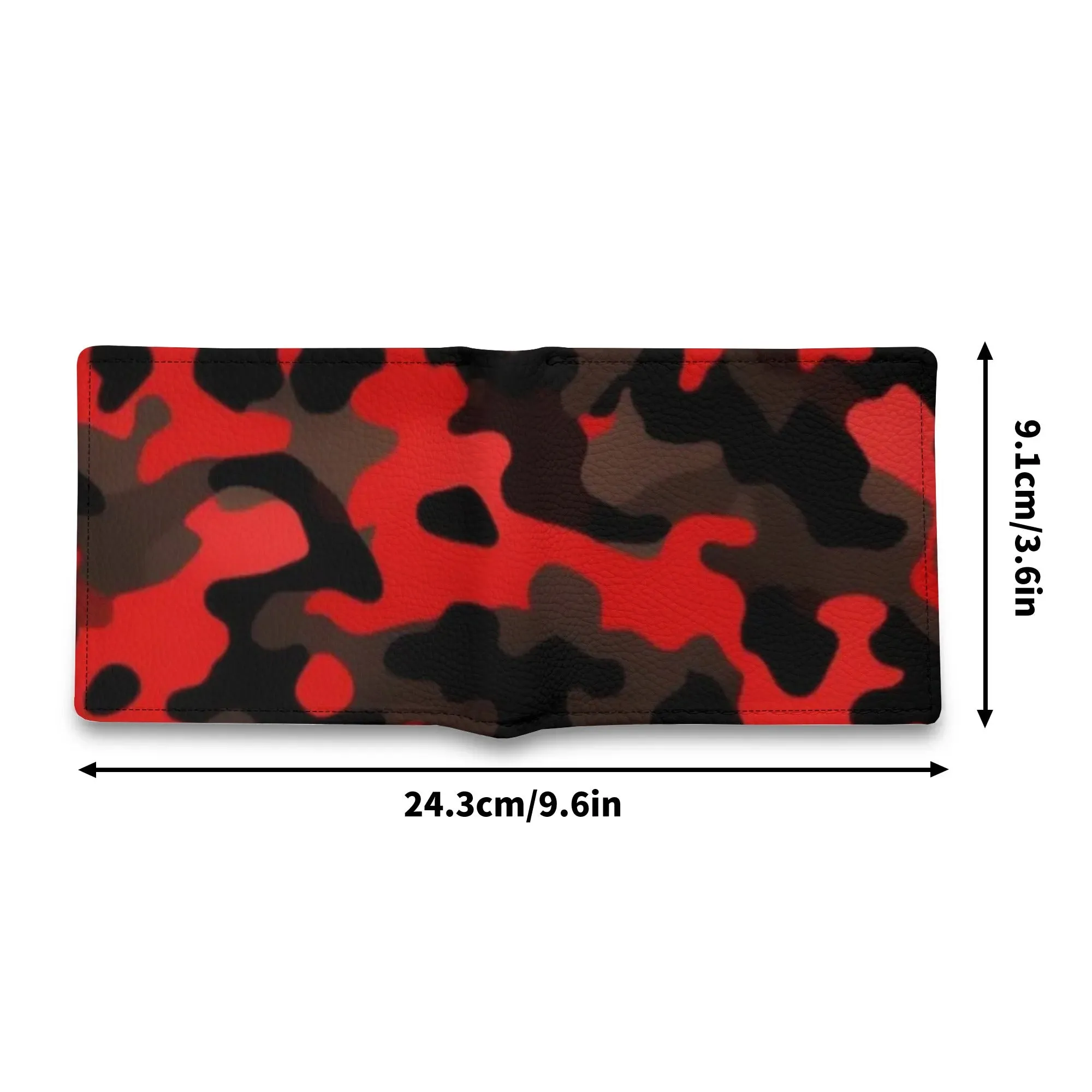 Men's Camouflage PU Leather Bi-fold Wallet