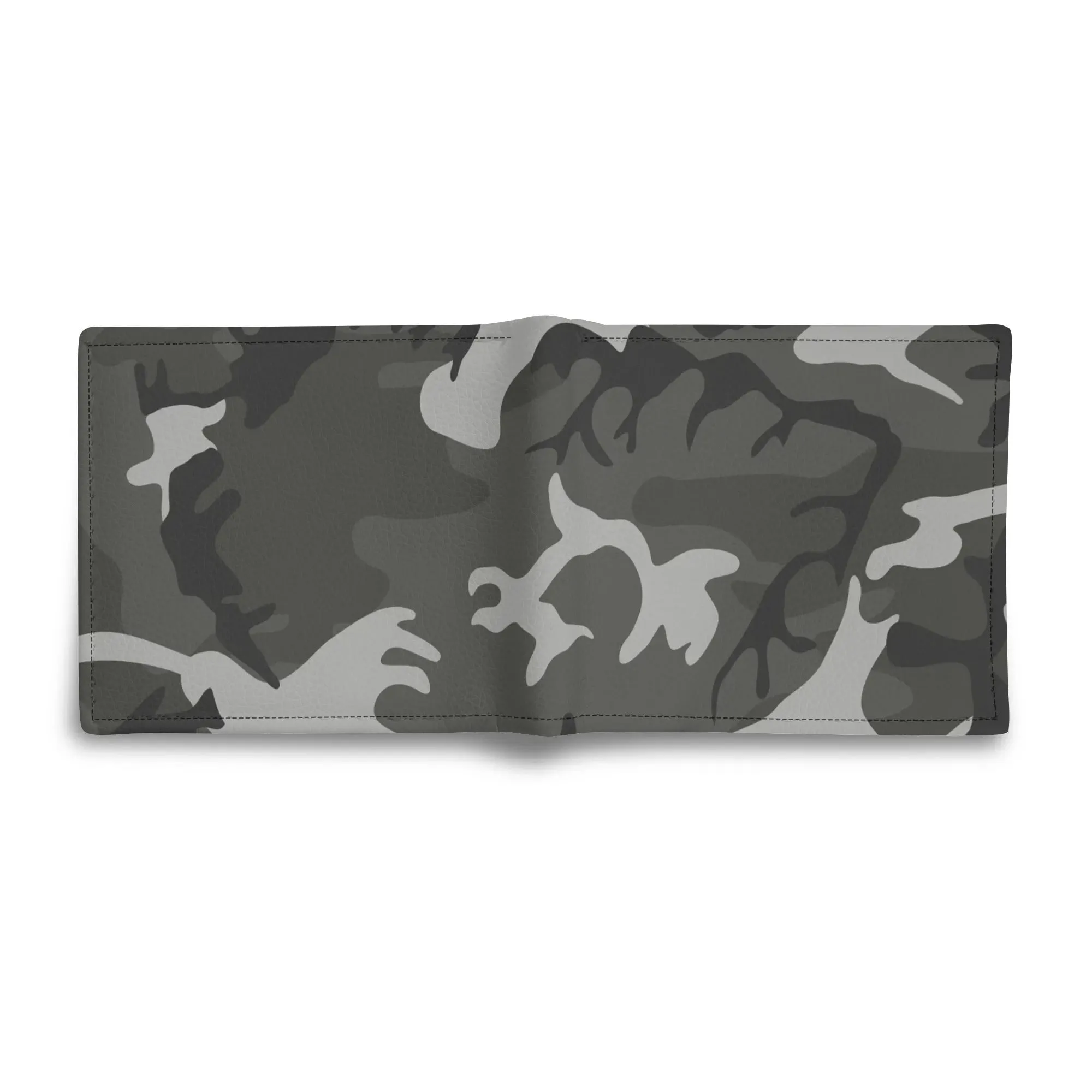 Men's Camouflage PU Leather Bi-fold Wallet
