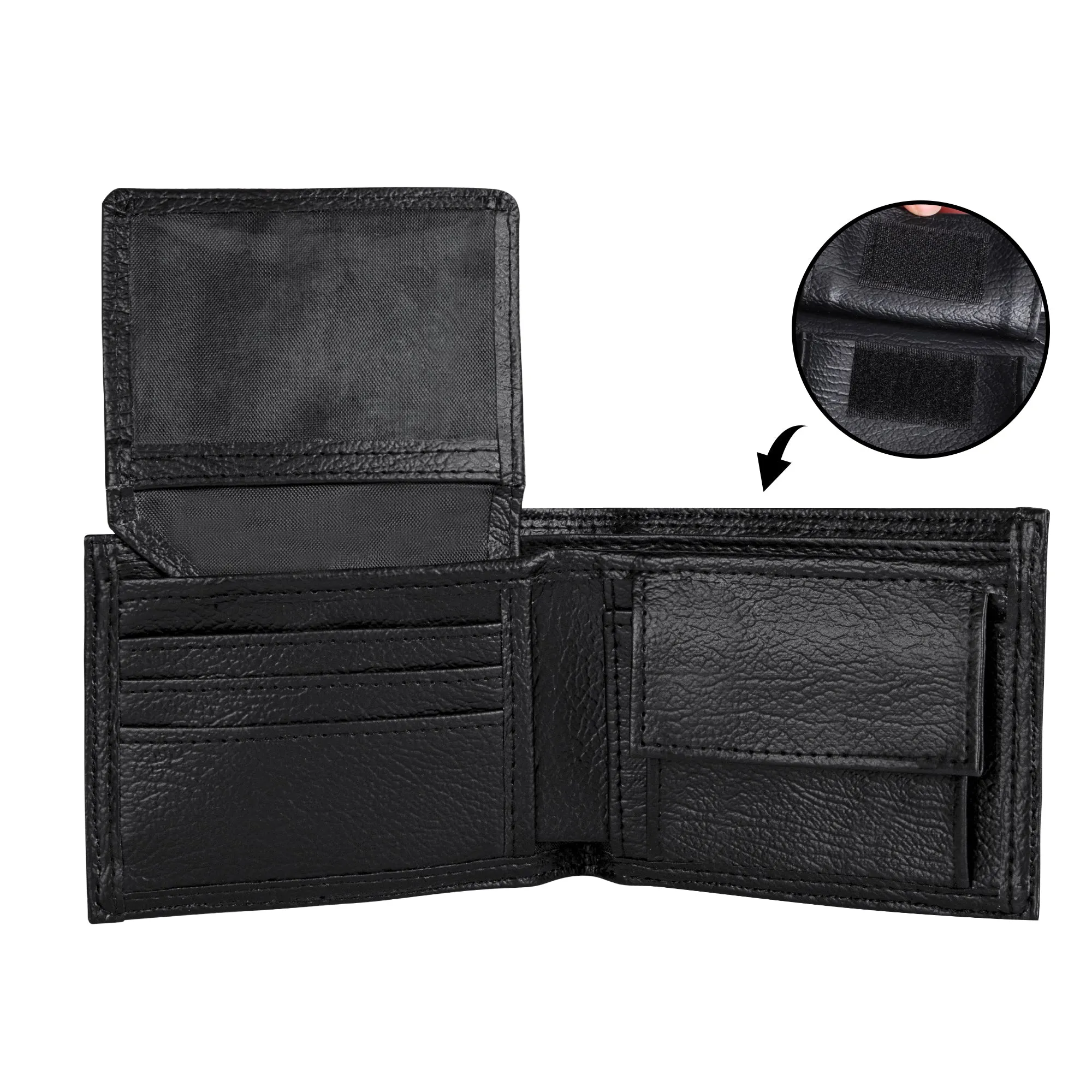 Men's Camouflage PU Leather Bi-fold Wallet