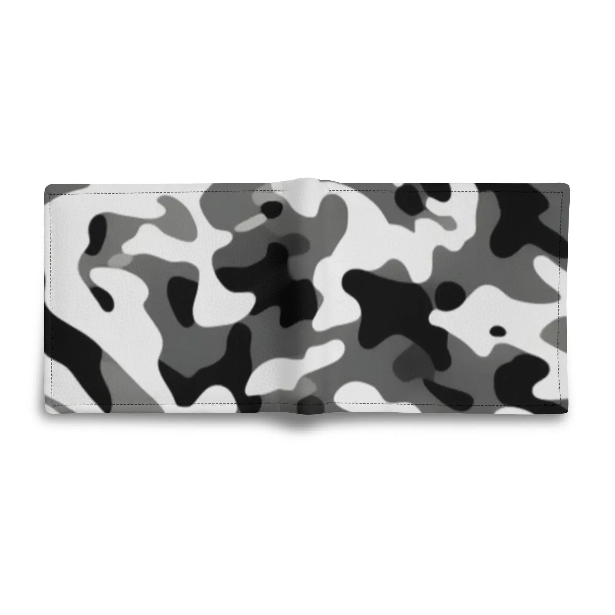 Men's Camouflage PU Leather Bi-fold Wallet