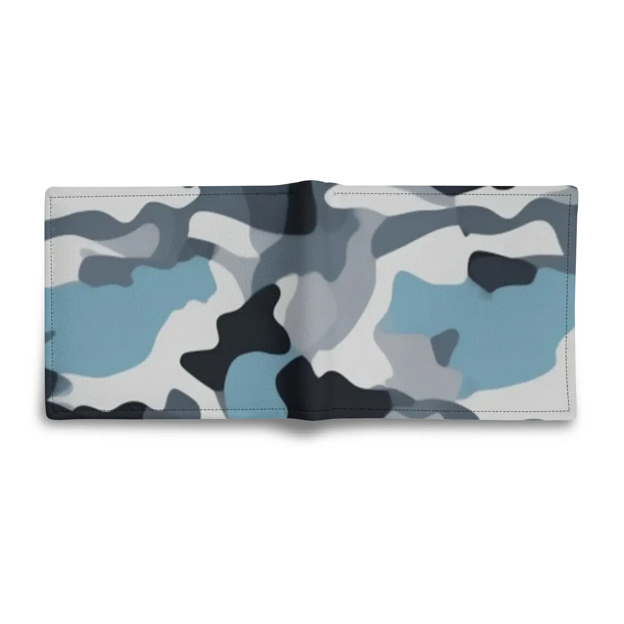Men's Camouflage PU Leather Bi-fold Wallet