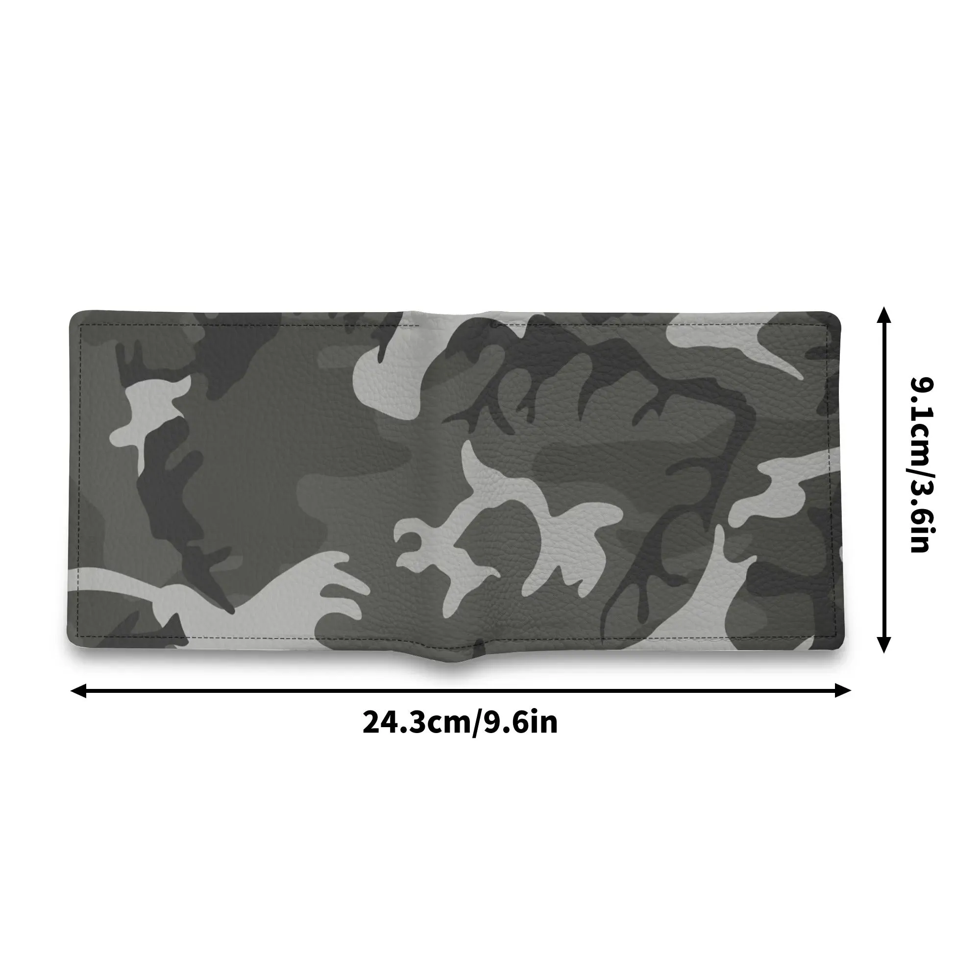 Men's Camouflage PU Leather Bi-fold Wallet
