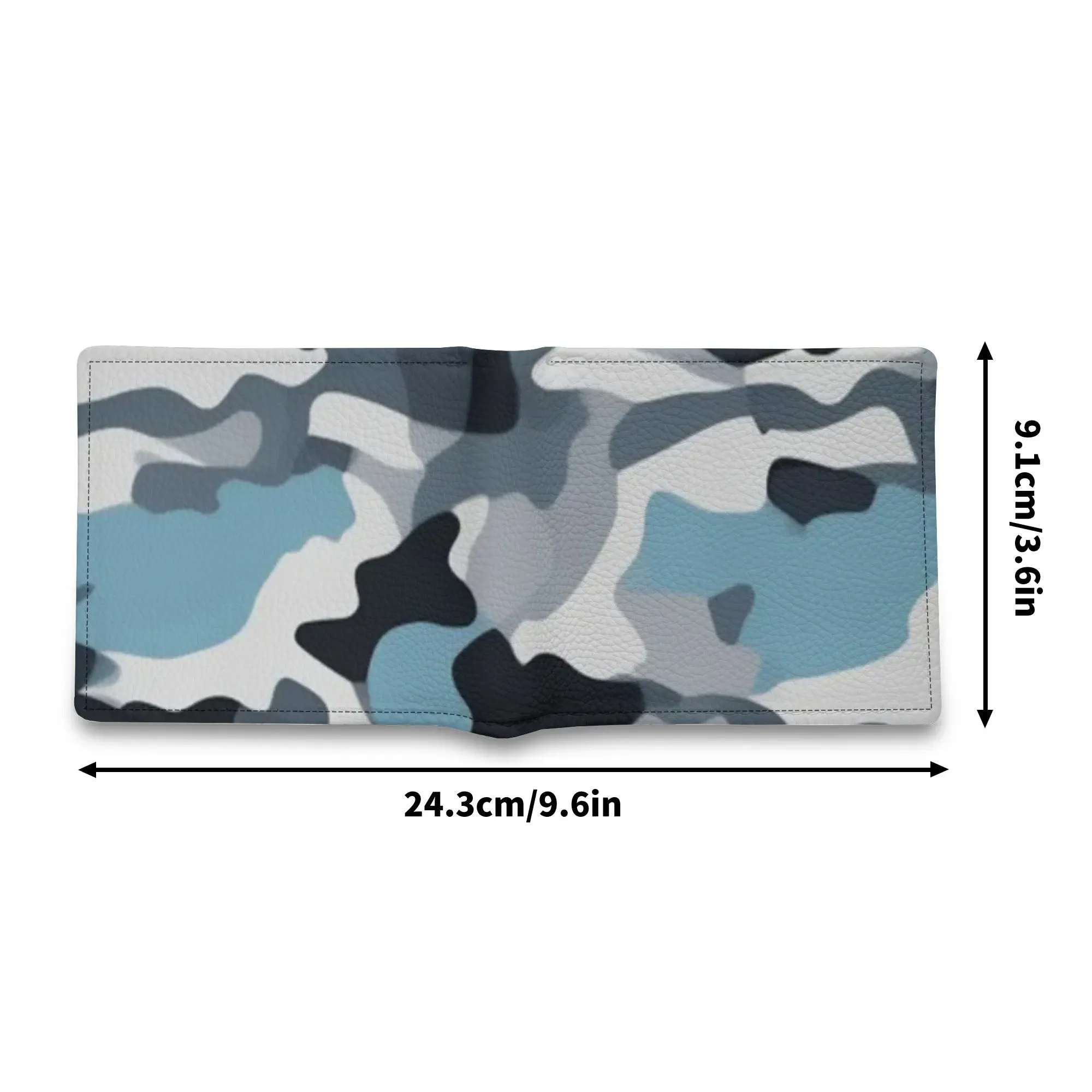 Men's Camouflage PU Leather Bi-fold Wallet