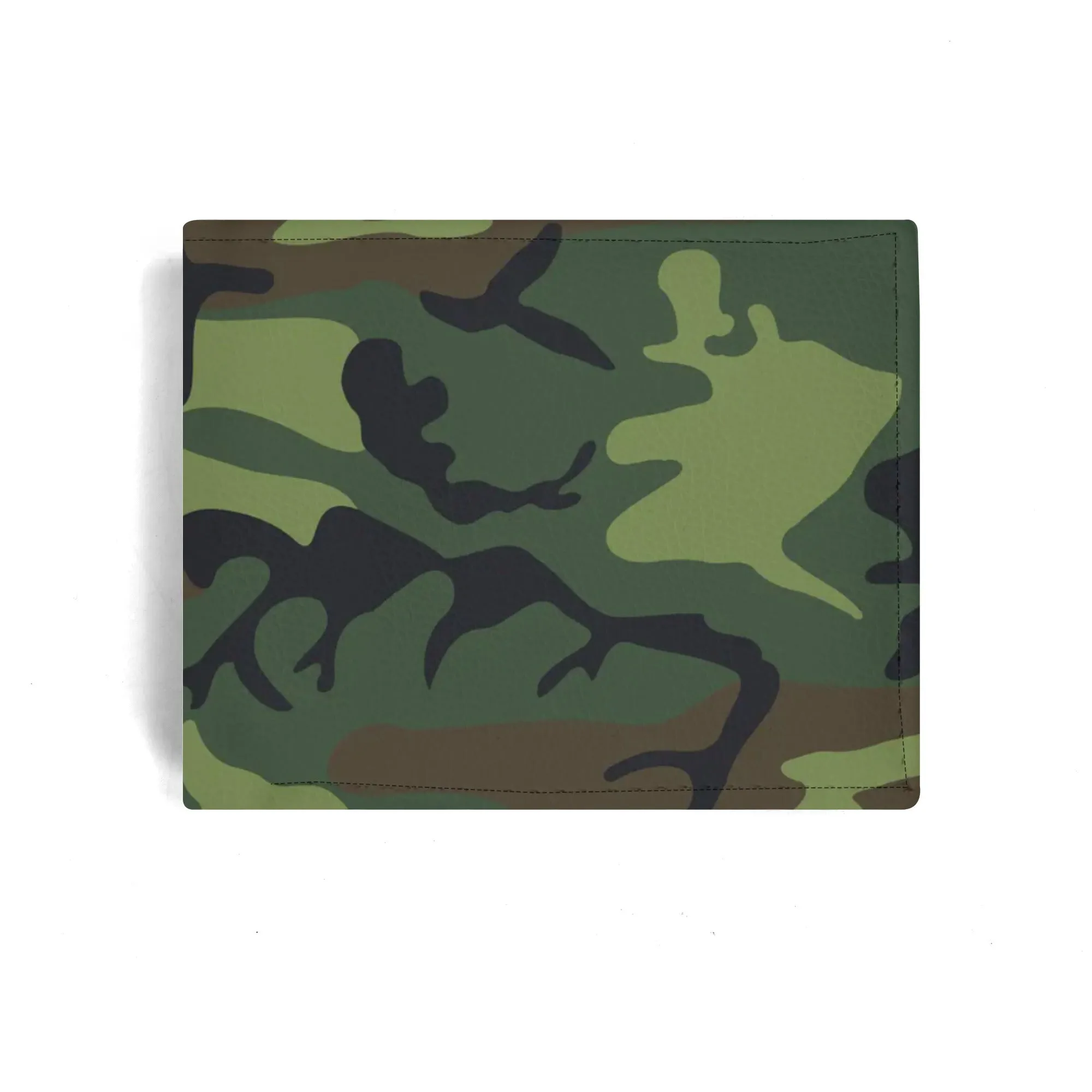Men's Camouflage PU Leather Bi-fold Wallet