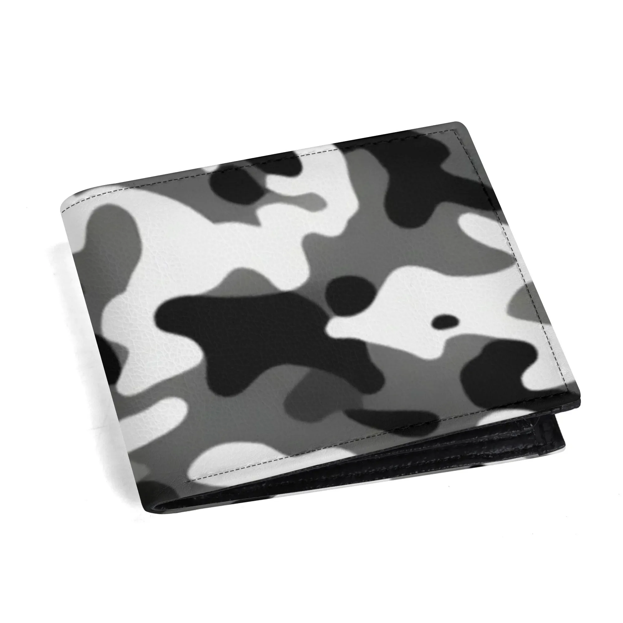 Men's Camouflage PU Leather Bi-fold Wallet