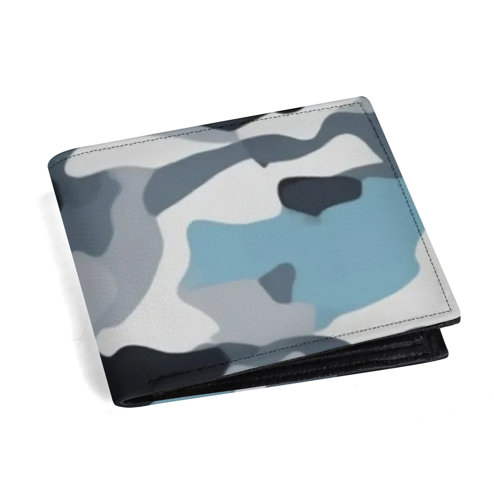 Men's Camouflage PU Leather Bi-fold Wallet