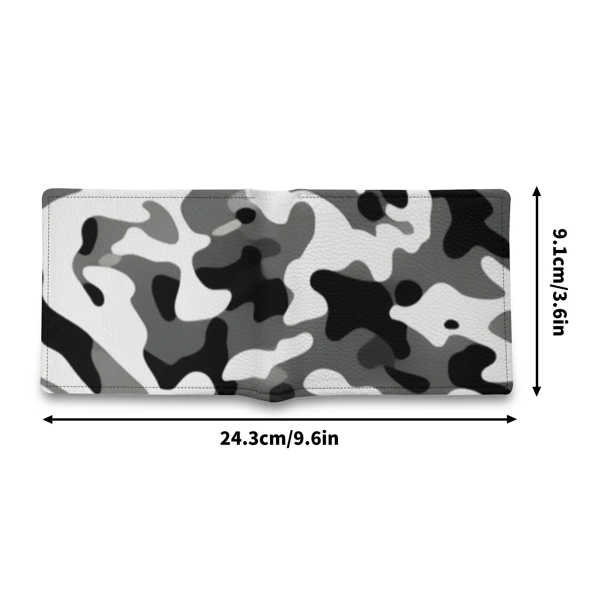 Men's Camouflage PU Leather Bi-fold Wallet