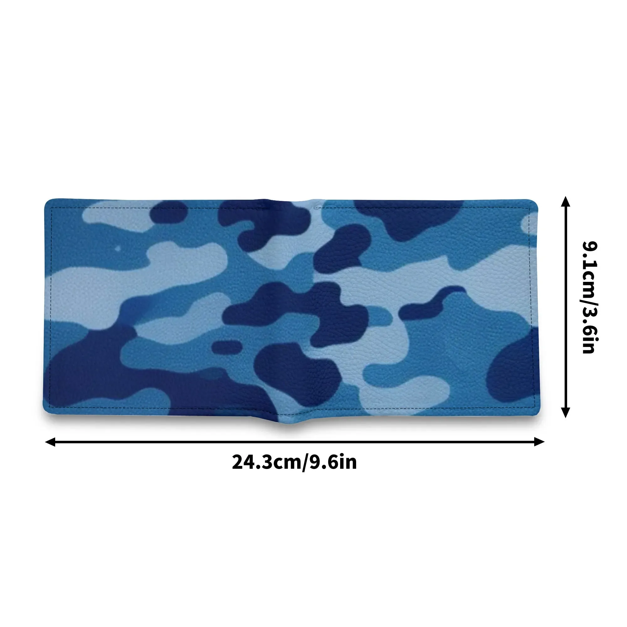 Men's Camouflage PU Leather Bi-fold Wallet