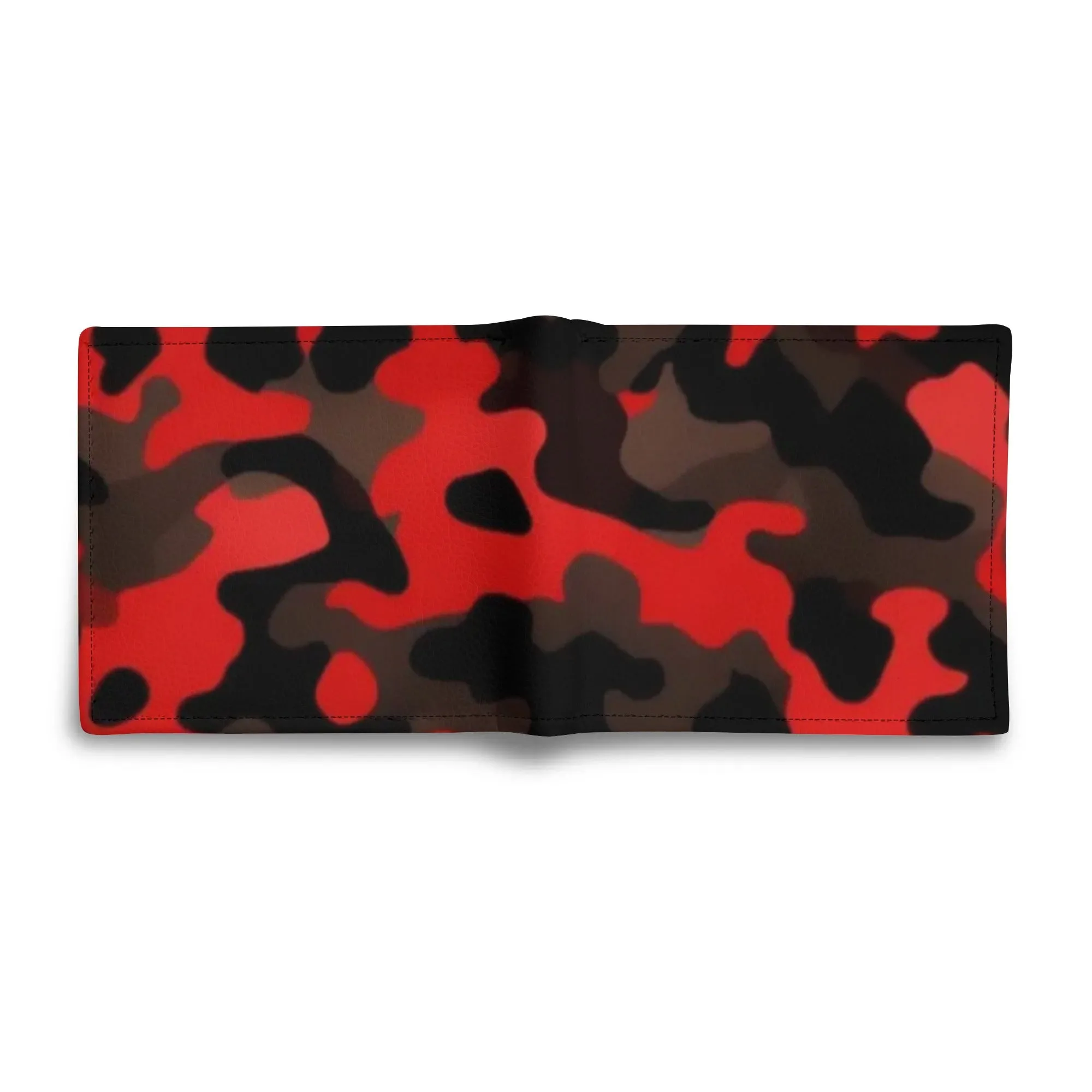 Men's Camouflage PU Leather Bi-fold Wallet