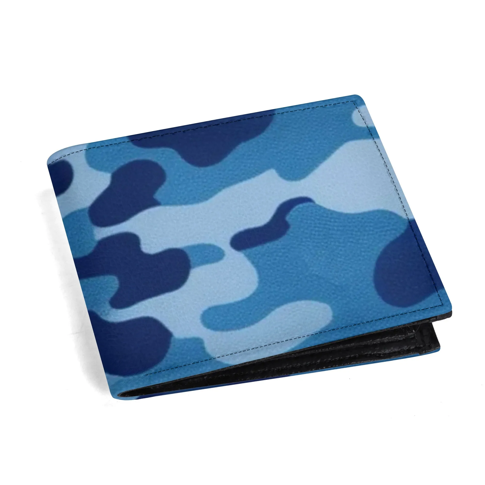 Men's Camouflage PU Leather Bi-fold Wallet