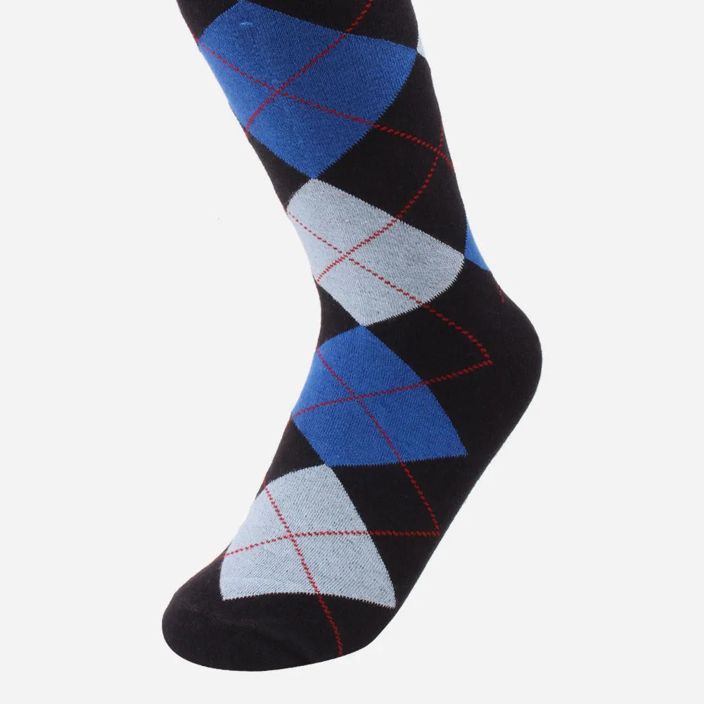 Men’s "GARY" Multi Color Cotton Formal Socks