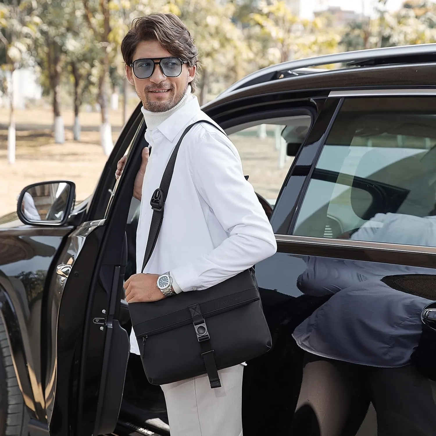 Messenger Bags Crossbody Shoulder Bag Men's Crossbody Bags Flap Satchels Bags Men Bags