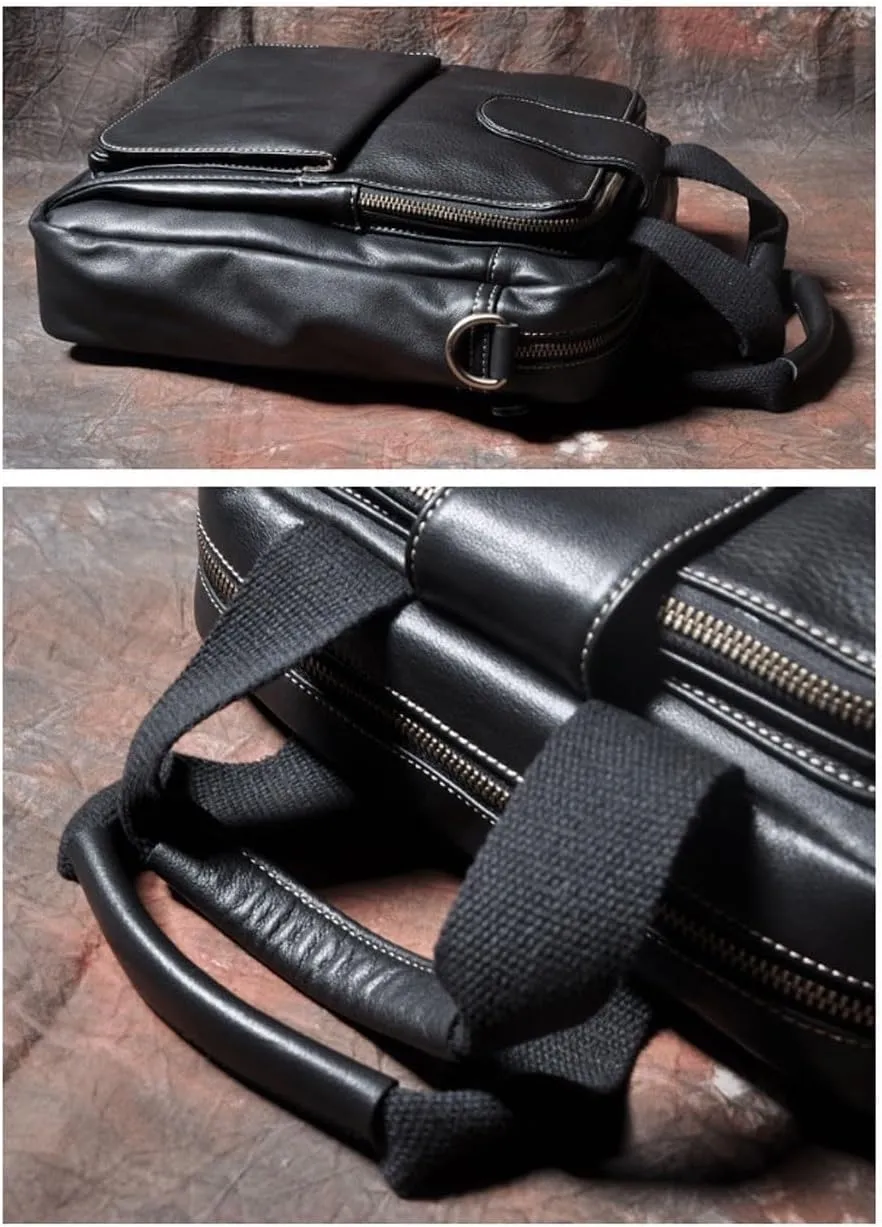 Messenger Shoulder Bags Handbags Men's Leather Large Crossbody Bags Laptop Bags Briefcases Totes