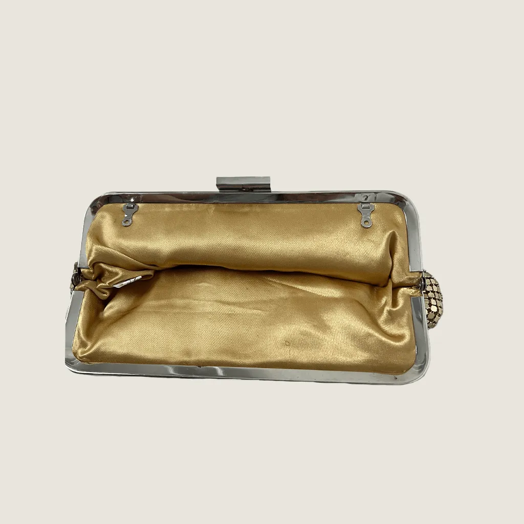 Metal Mesh Gold Retro Bag