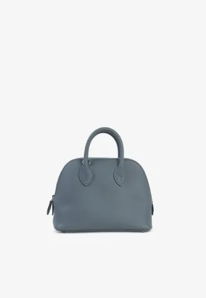 Mini Bolide 1923 in Vert Amande Evercolor Leather with Palladium Hardware