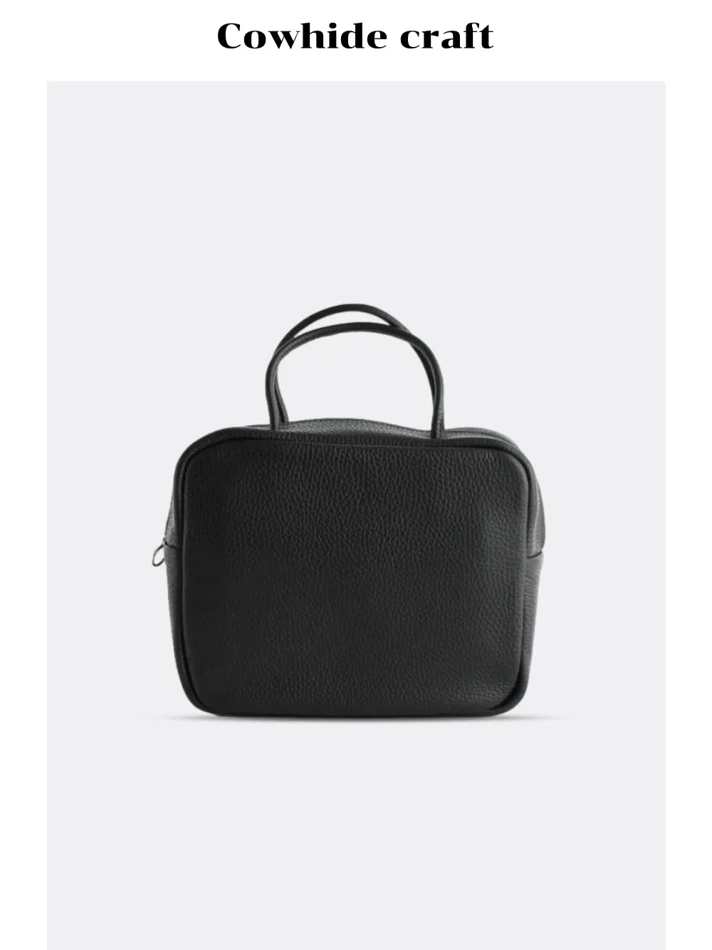 Minimalist Leather Handbag