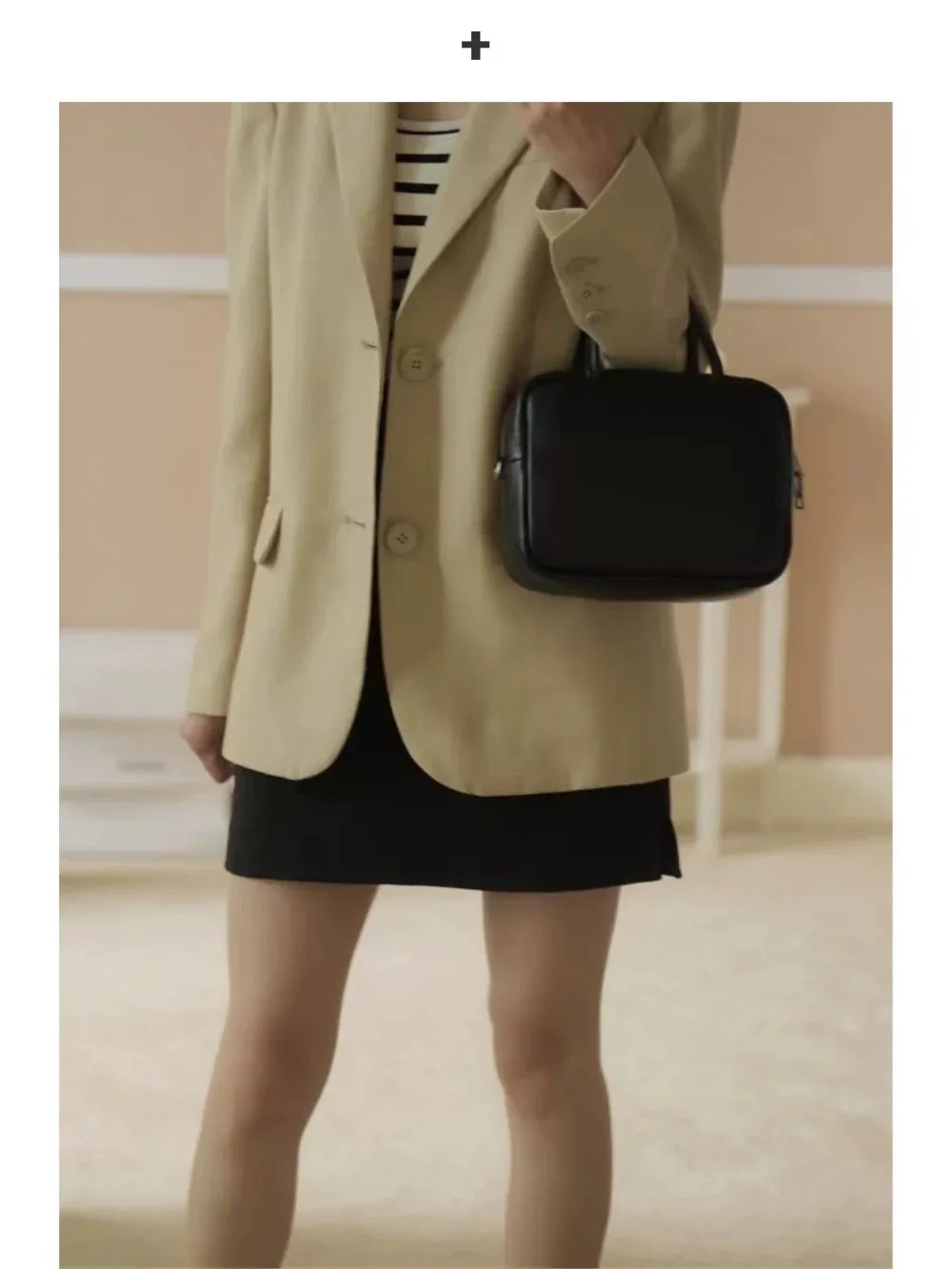 Minimalist Leather Handbag