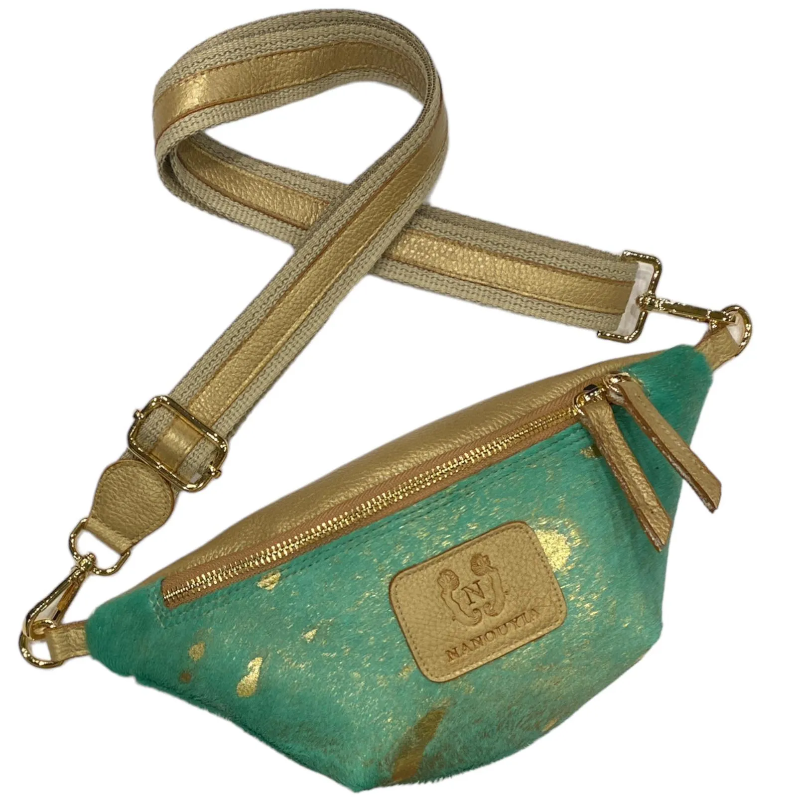 MINI.TIFFANY CALF-HAIR LUXURY BELT BAG
