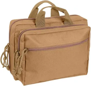 MiOYOOW Soft Pistol Cases, Lockable Zipper Pistol Bags Waterproof Tactical Pistol Range Bag with 5 Magazine Holders for Hunting Shooting