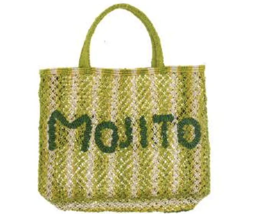 MOJITO BAG SMALL - LIME/YELLOW/NATURAL/GREEN - THE JACKSONS