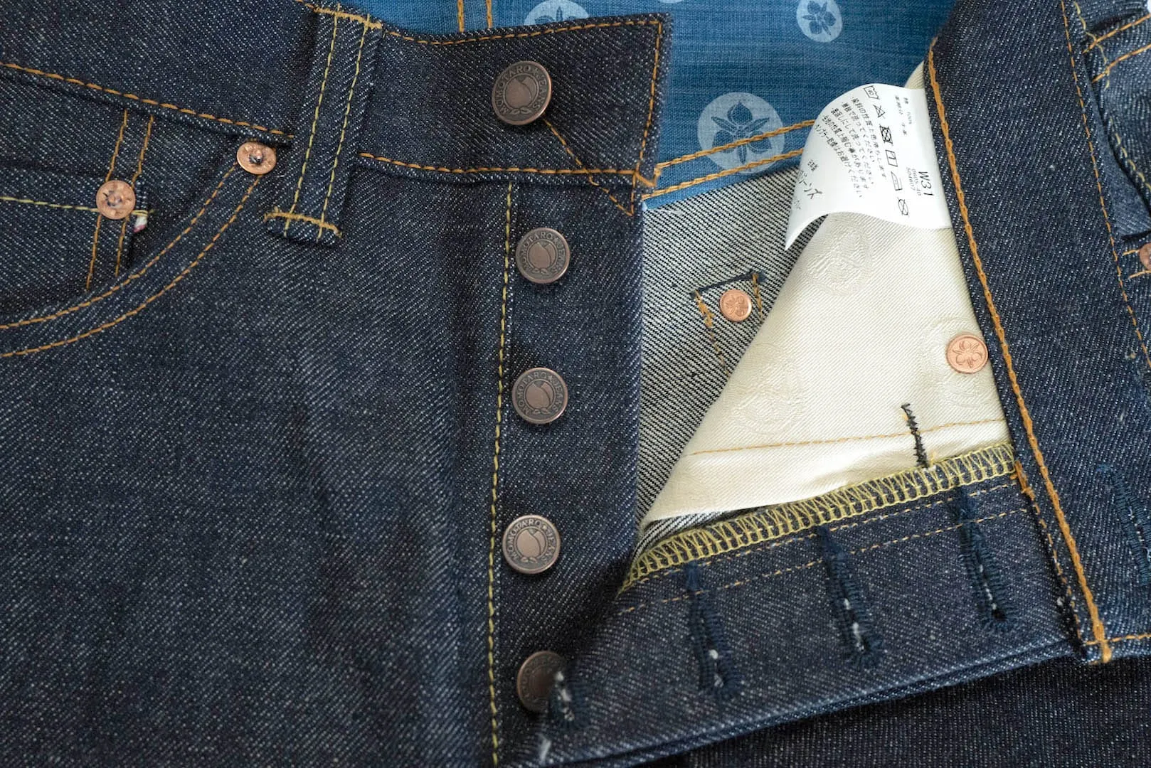Momotaro 14.7oz 'Legacy Blue' 0306-40 Denim (Slim Tapered fit)