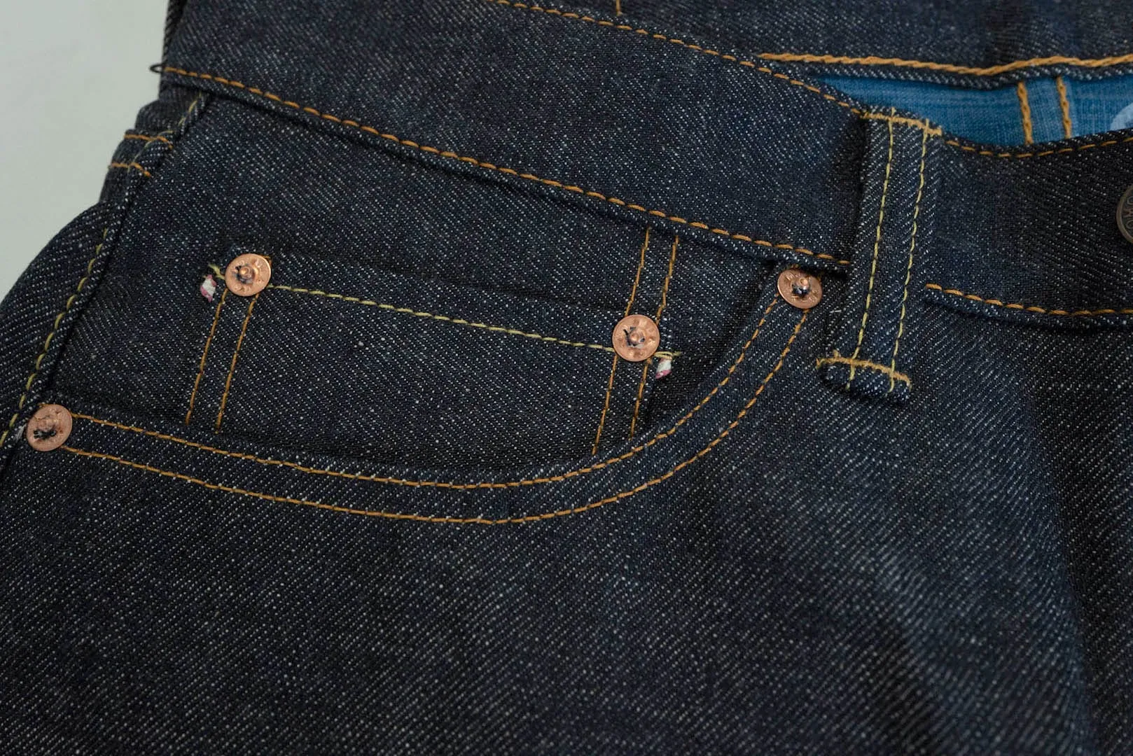 Momotaro 14.7oz 'Legacy Blue' 0306-40 Denim (Slim Tapered fit)