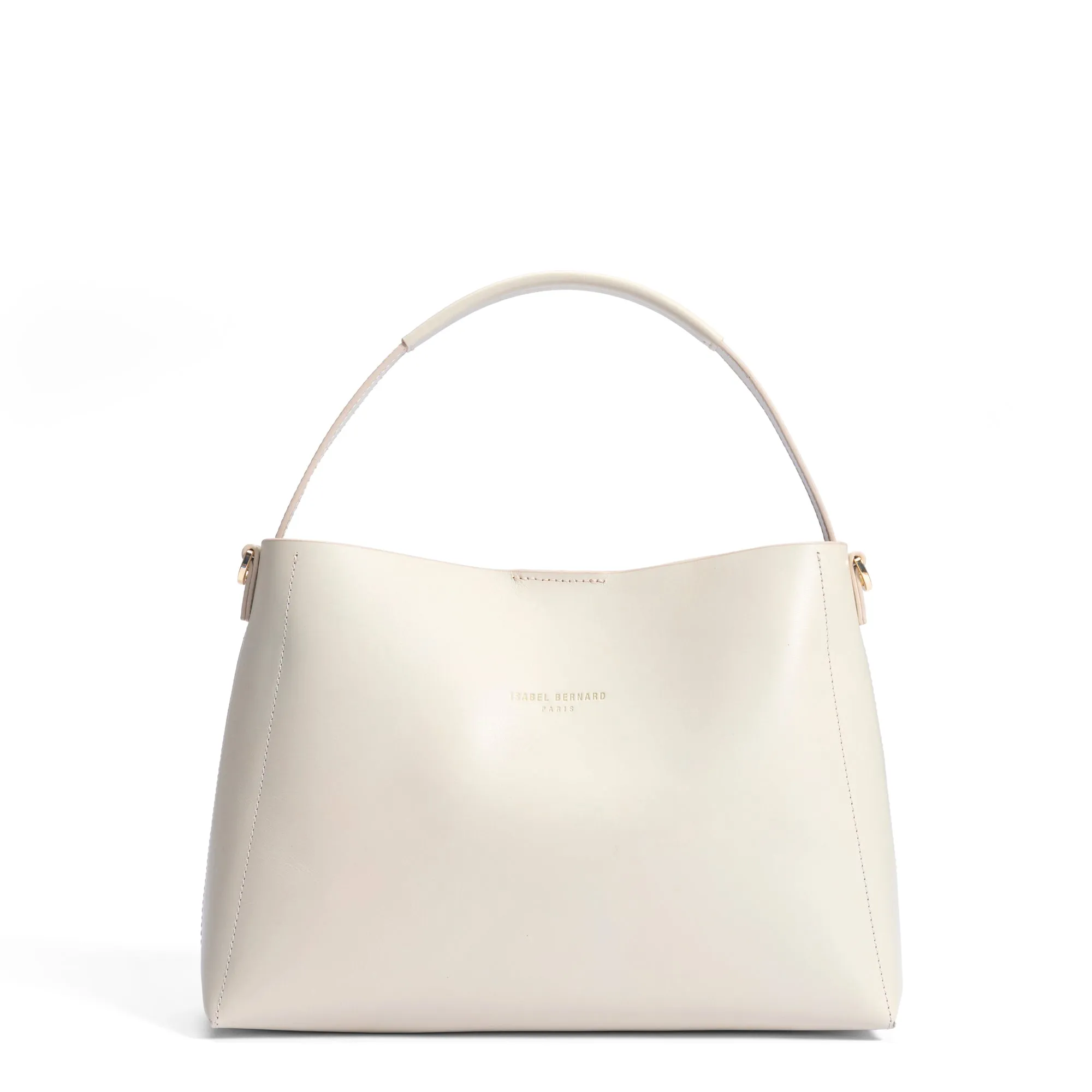 Montmartre Béatrice creme vegetable tanned leather handbag