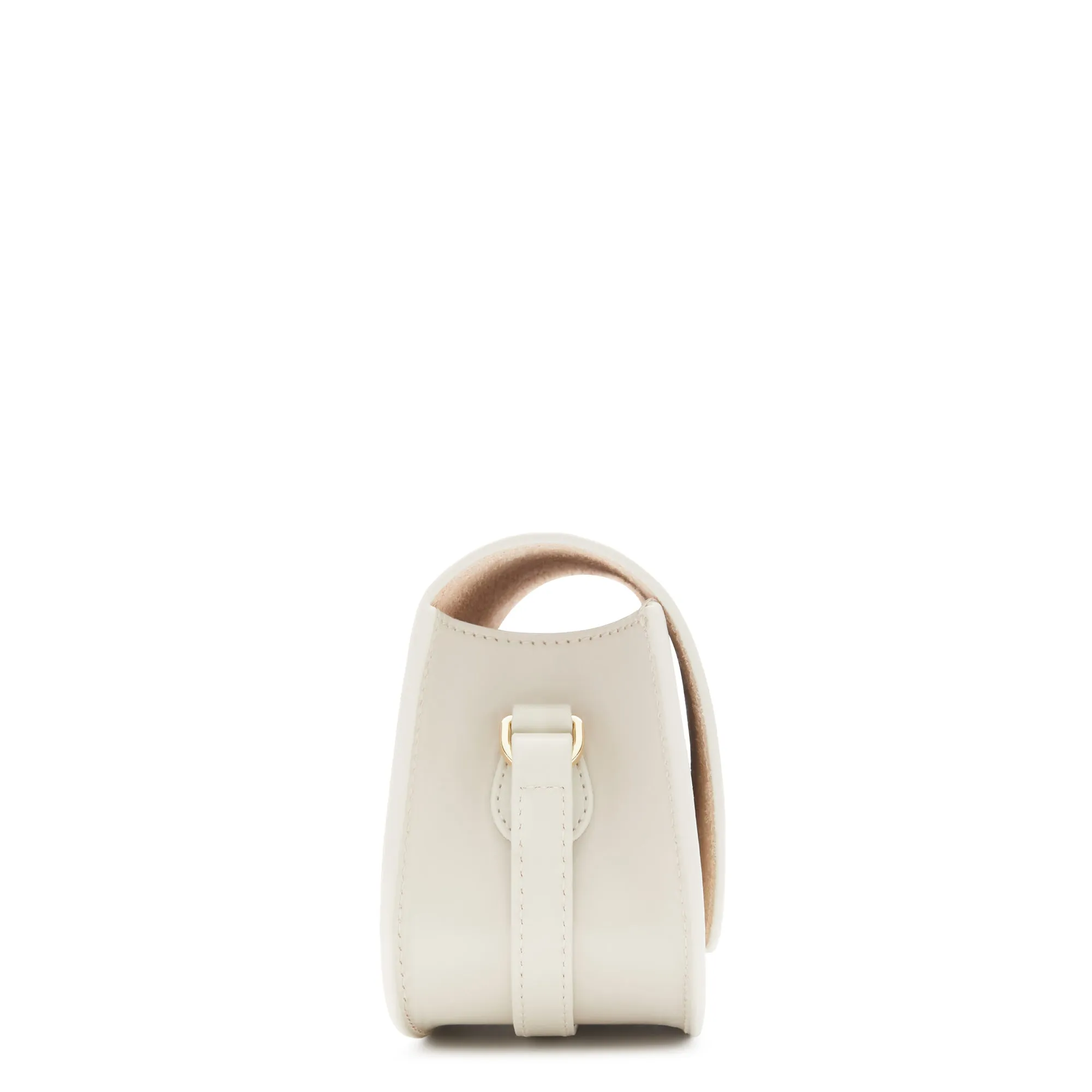 Montmartre Manon cream vegetable tanned leather crossbody bag
