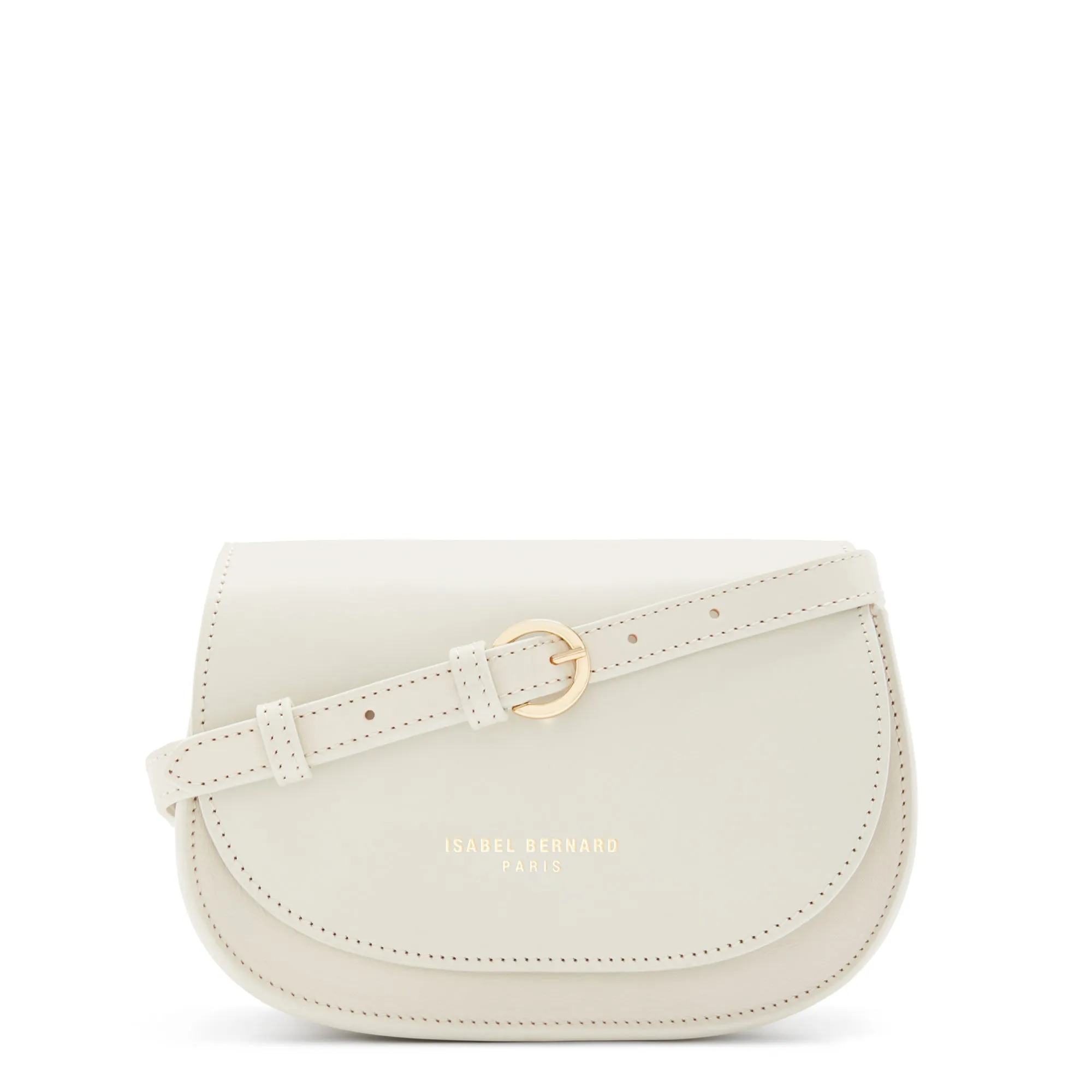 Montmartre Manon cream vegetable tanned leather crossbody bag