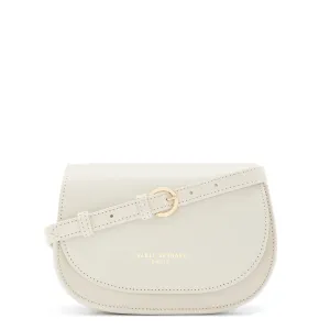 Montmartre Manon cream vegetable tanned leather crossbody bag