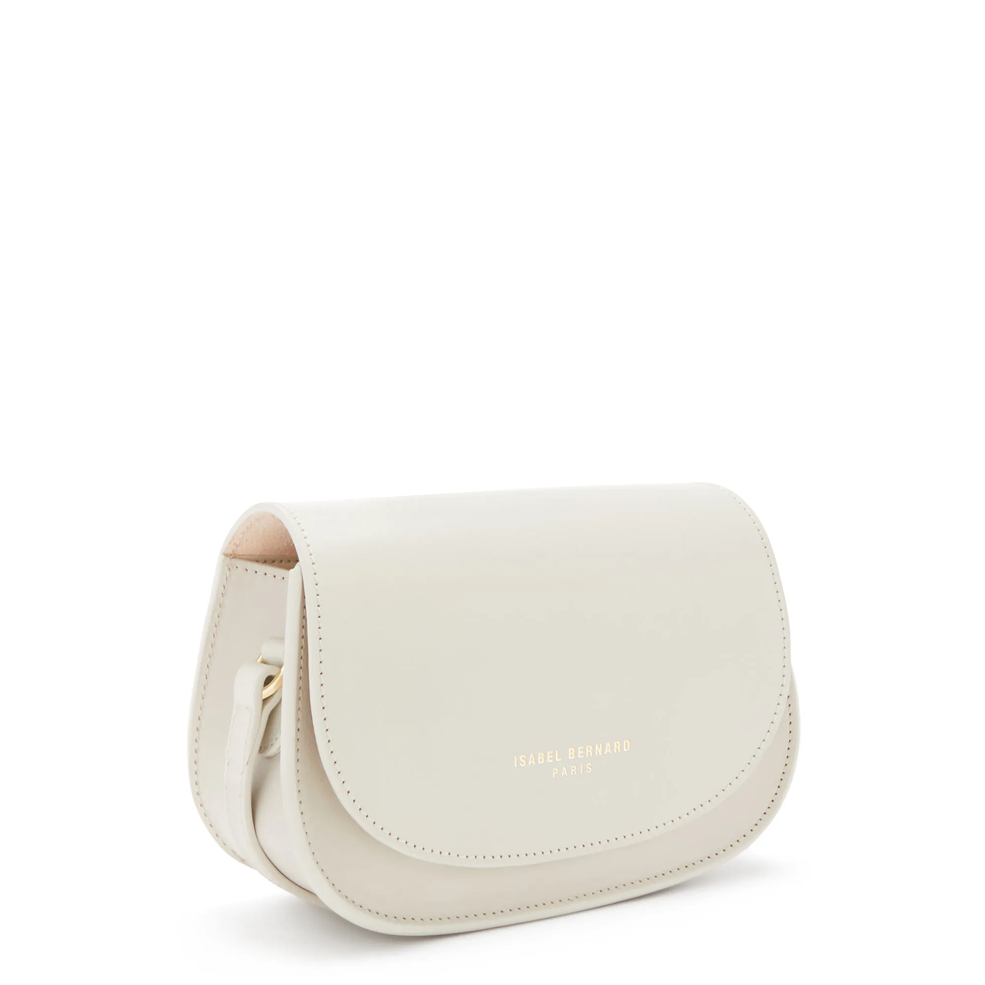Montmartre Manon cream vegetable tanned leather crossbody bag