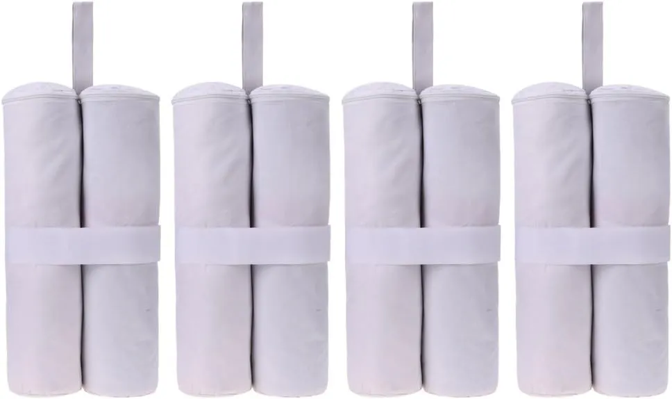 MOOCY Sand Bag for Canopy Weights, Heavy Duty Sandbags for Pop Up Canopy Leg Tent, Instant Shelter, Tailgate Tent Anchor Bags, Set of 4