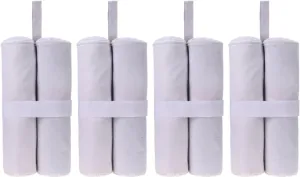 MOOCY Sand Bag for Canopy Weights, Heavy Duty Sandbags for Pop Up Canopy Leg Tent, Instant Shelter, Tailgate Tent Anchor Bags, Set of 4