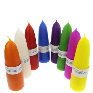 Moorlands Candles Limited | Super Giant Mixed Colours | 1 SINGLE