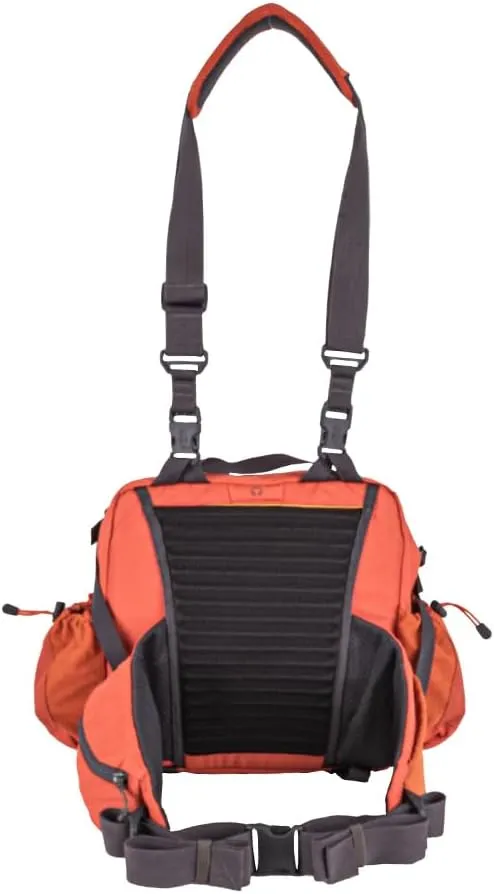Mountainsmith Day Lumbar Waist pack, Running, Hiking, Cycling, Travel, and Outdoor Sport Activities with Dual Water Bottle Holders, Cinnamon Red