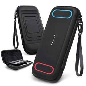 Mumba Carrying Case for Nintendo Switch 2 2025, [Mini Version] Travel Case with 12 Game Cartridge slot Portable Bag Protective Carry handbag Pouch Shell Accessories [Portable & Lightweight] (Black)