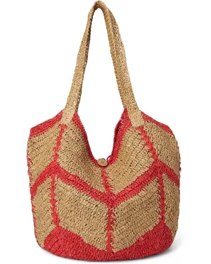 Mykonos Straw Tote Bag