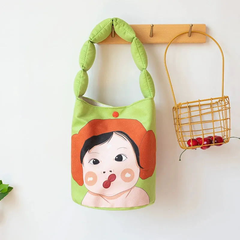 New Arrival Canvas Special-Interest Design Student Handbag