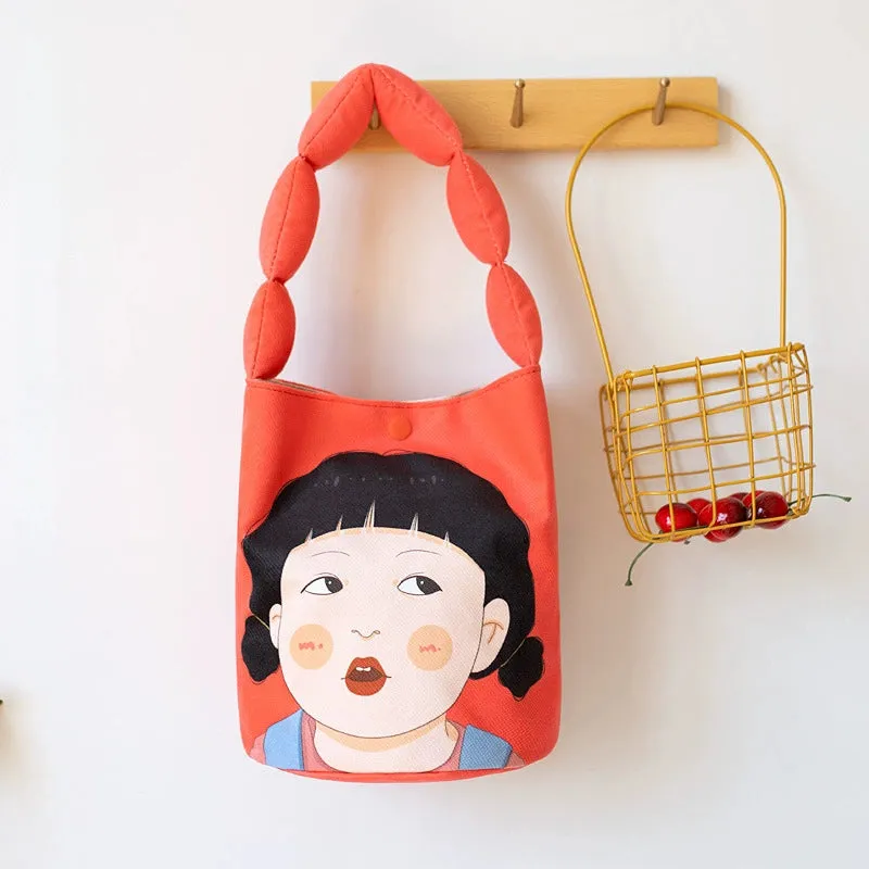 New Arrival Canvas Special-Interest Design Student Handbag