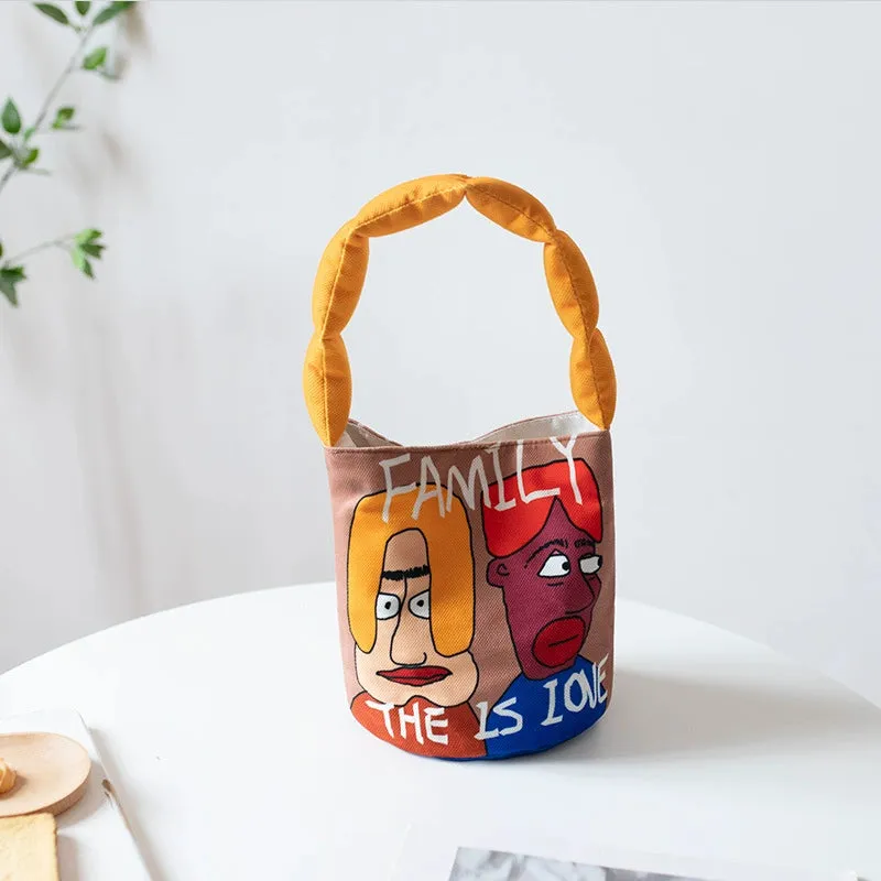 New Arrival Canvas Special-Interest Design Student Handbag