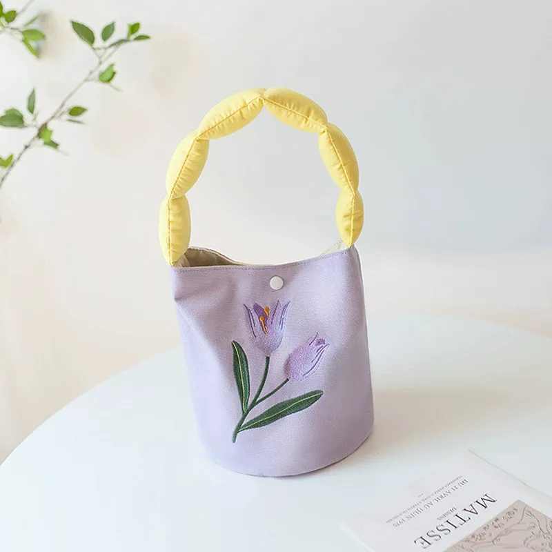 New Arrival Canvas Special-Interest Design Student Handbag