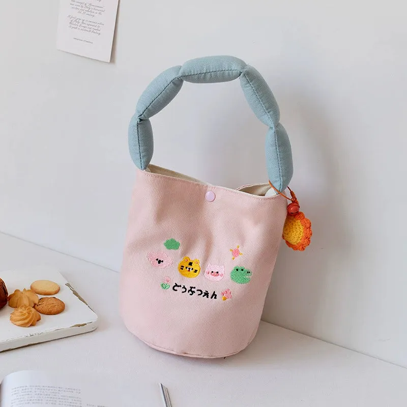 New Arrival Canvas Special-Interest Design Student Handbag