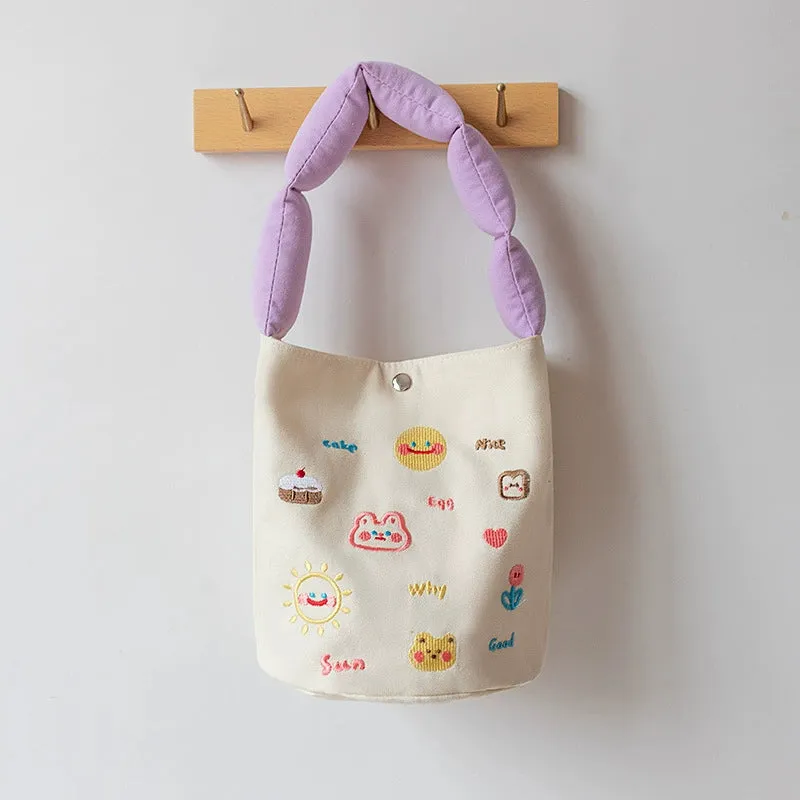 New Arrival Canvas Special-Interest Design Student Handbag