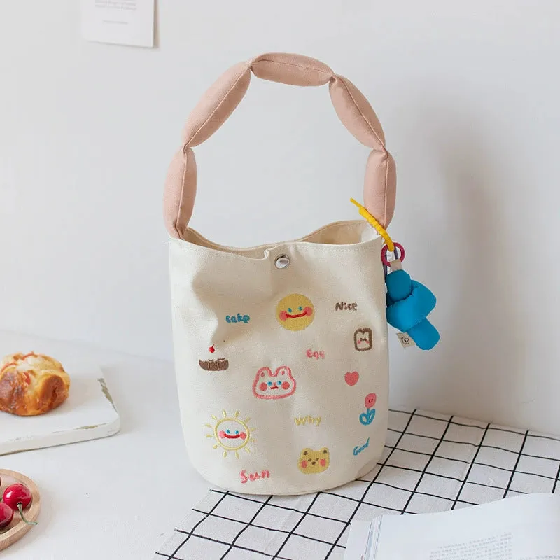 New Arrival Canvas Special-Interest Design Student Handbag