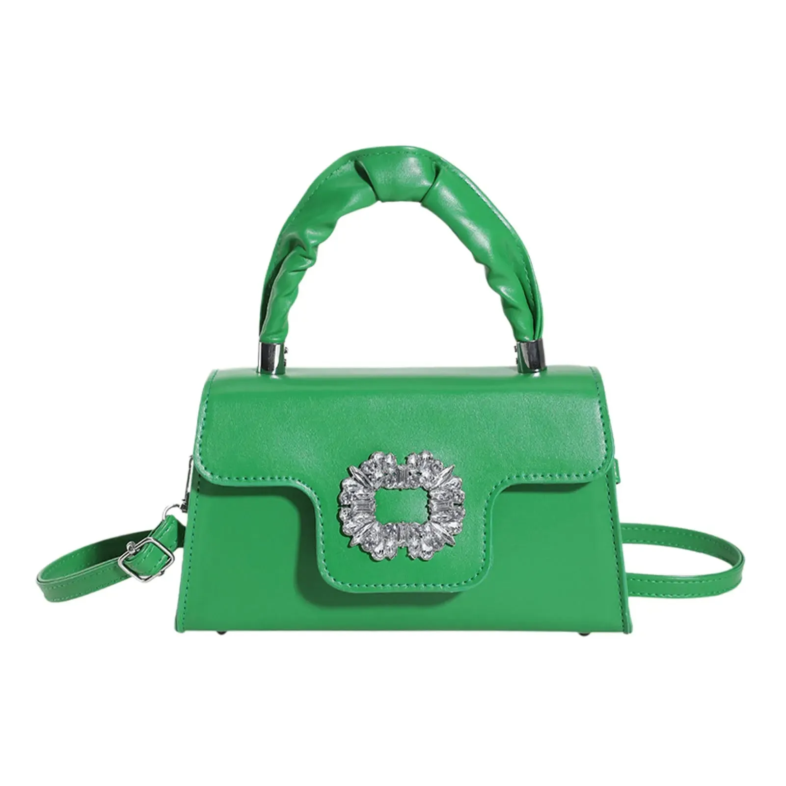 New Luxury Women’s Bag Designer Brand Crossbody Bags Diamond Messenger Bag PU Luxury Handbag Travel Square Bag