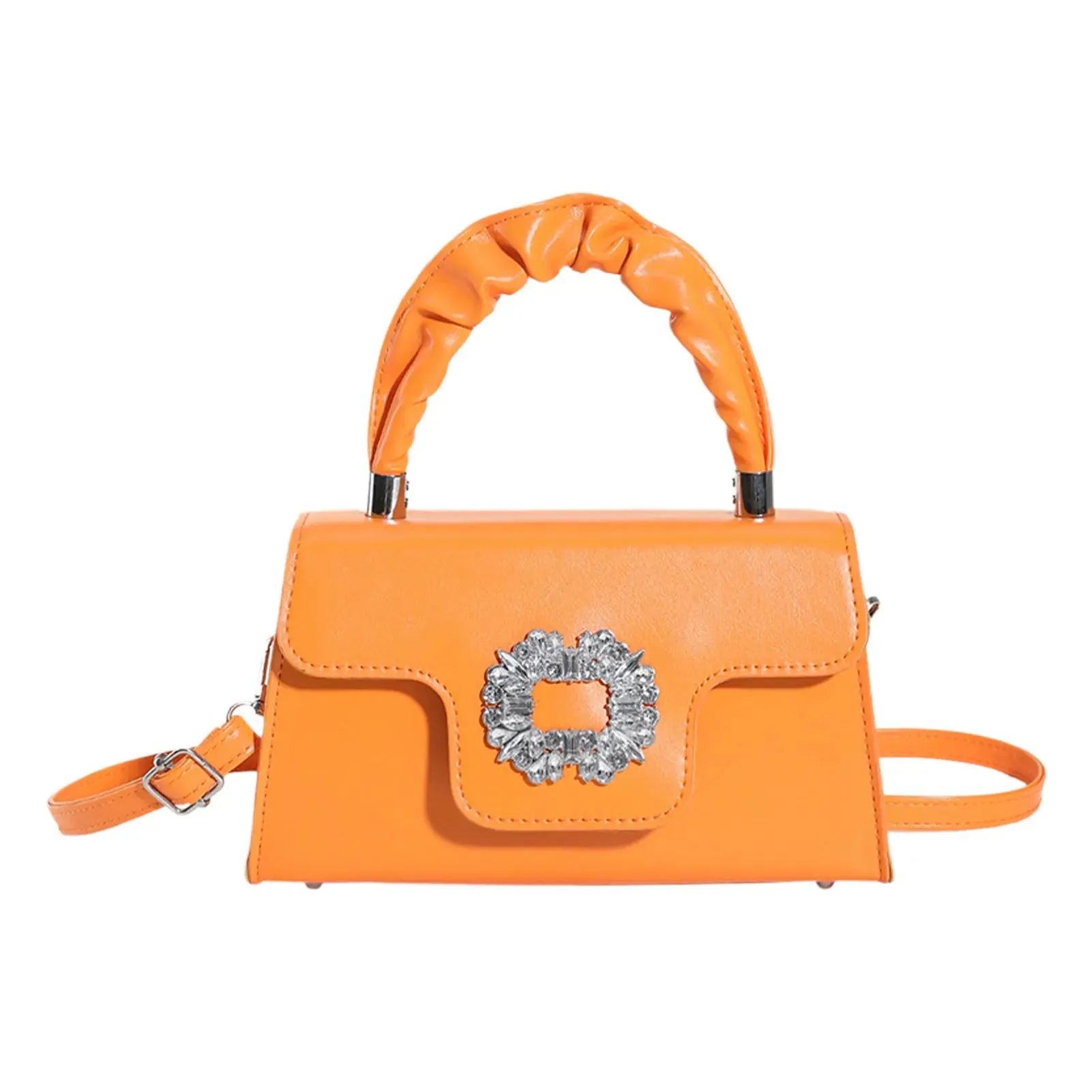 New Luxury Women’s Bag Designer Brand Crossbody Bags Diamond Messenger Bag PU Luxury Handbag Travel Square Bag