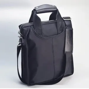 New Men's Bags Zipper Single Shoulder Bags Oxford Fabric Business Briefcases Messenger Bags Vertical Men's Bags Casual Handbags