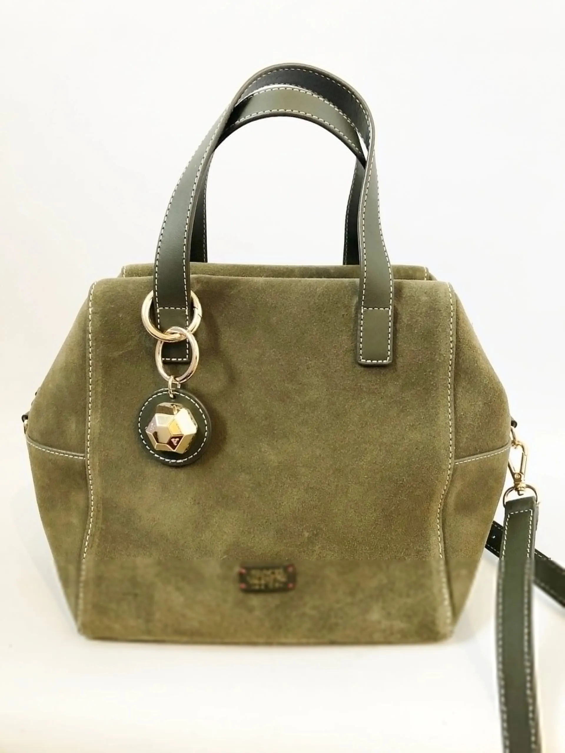 NEW Suede Sabrina Satchel